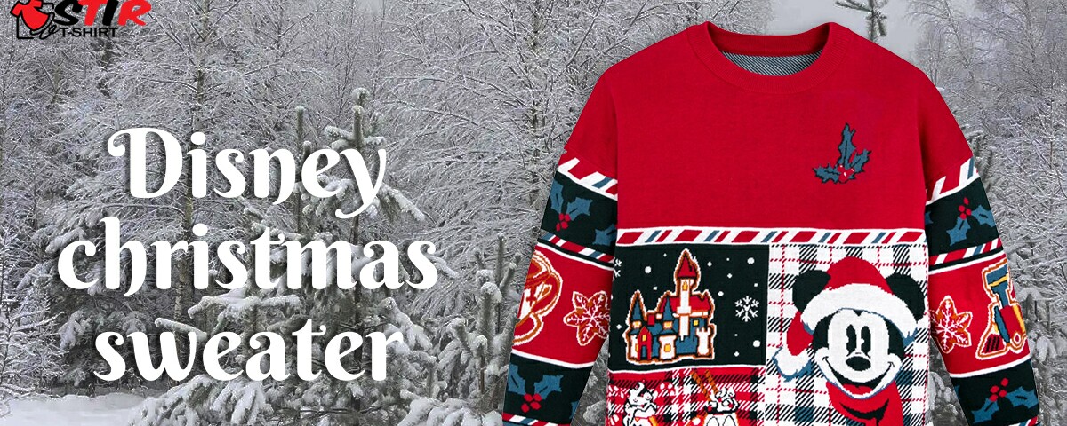 обложка автора StirTshirt Disney Christmas Sweater