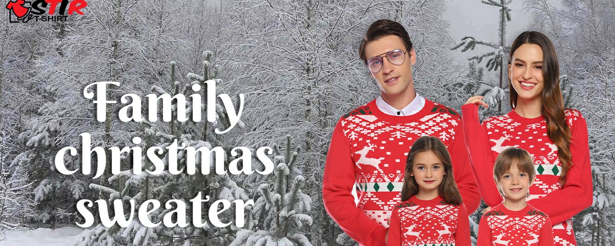 обложка автора Sweater StirTshirt Family Christmas