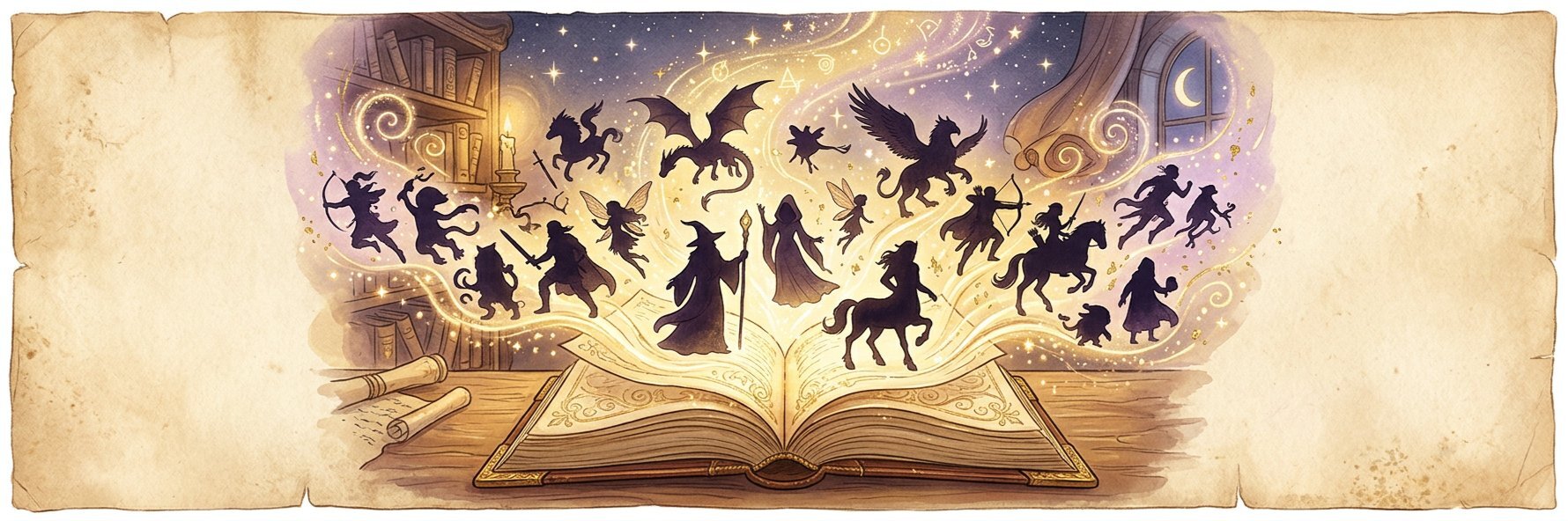 creator cover Книгорожденные - Персонажи, рождённые словом
