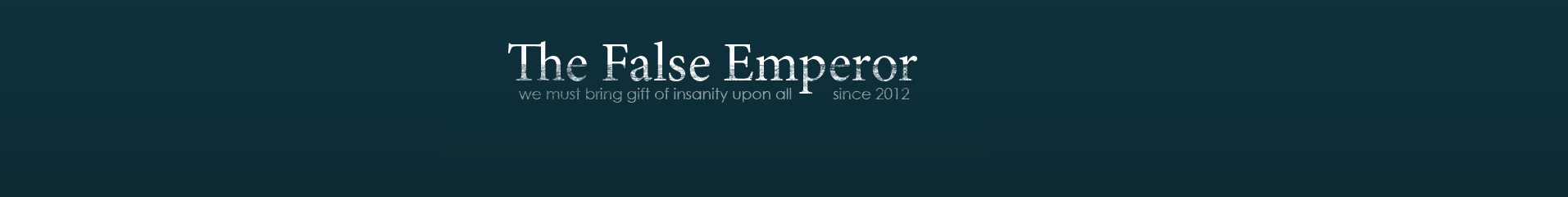 обложка автора TheFalseEmperor