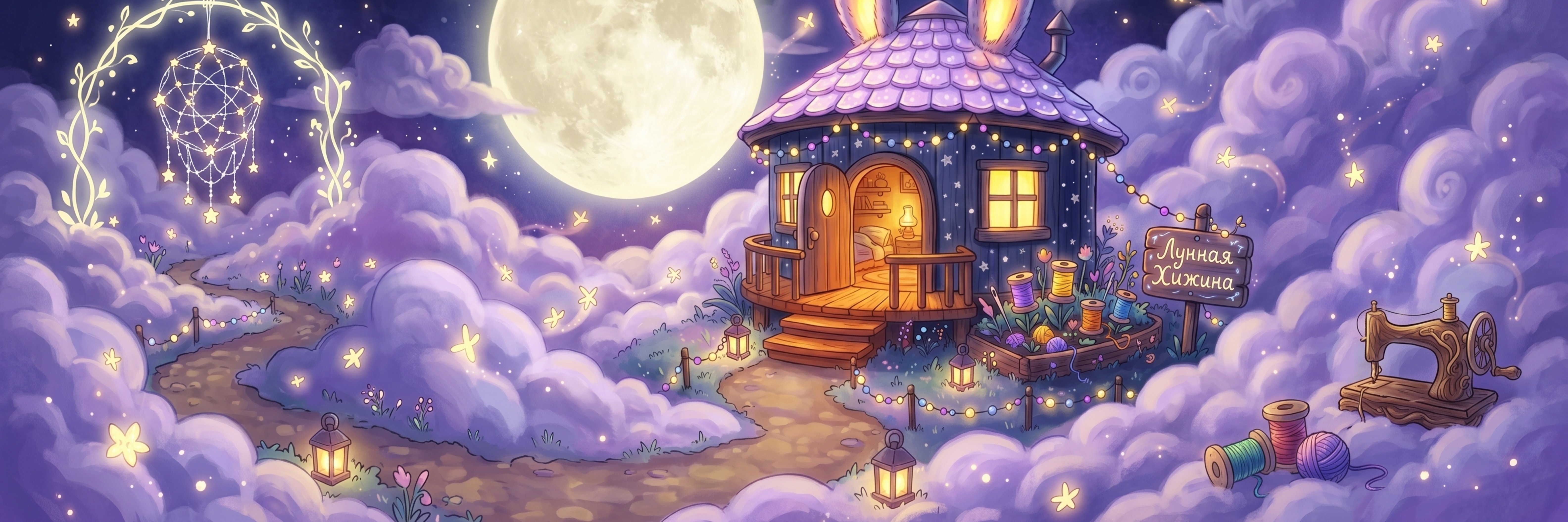 creator cover Лунная хижина/Moon hut