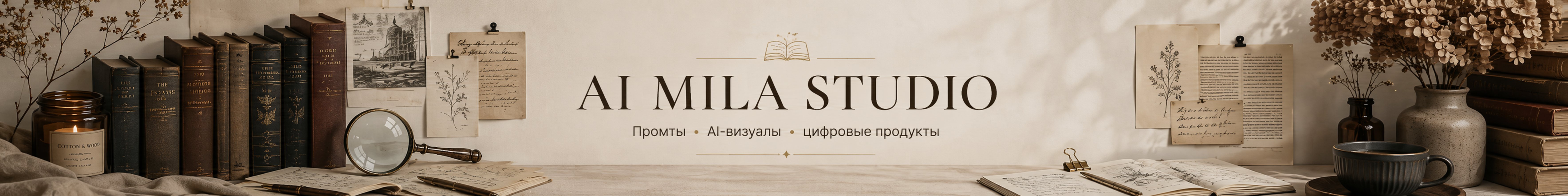 creator cover AI Mila Studio | Ludmila Karaseva
