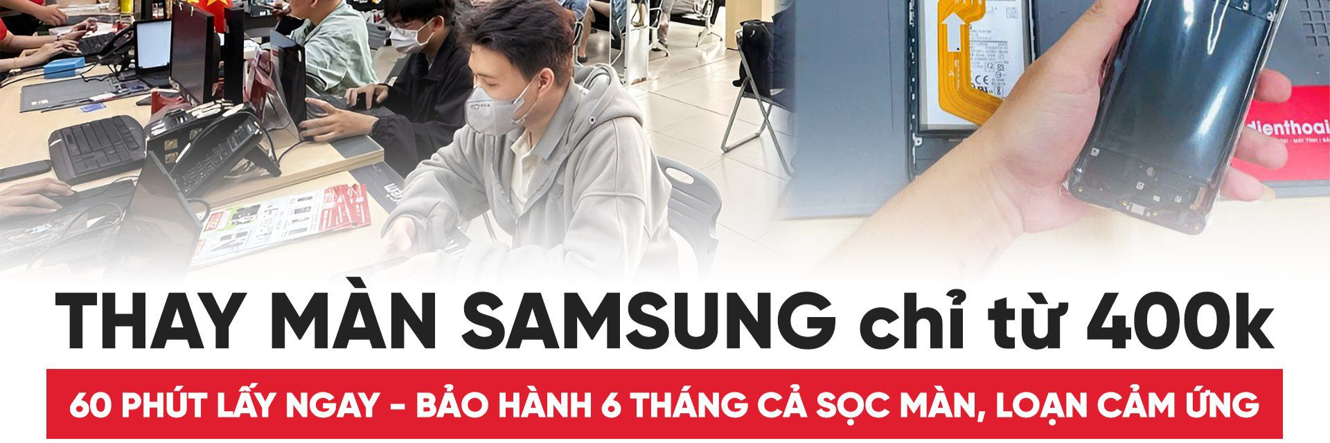 creator cover Thay màn hình Samsung Điện Thoại Vui