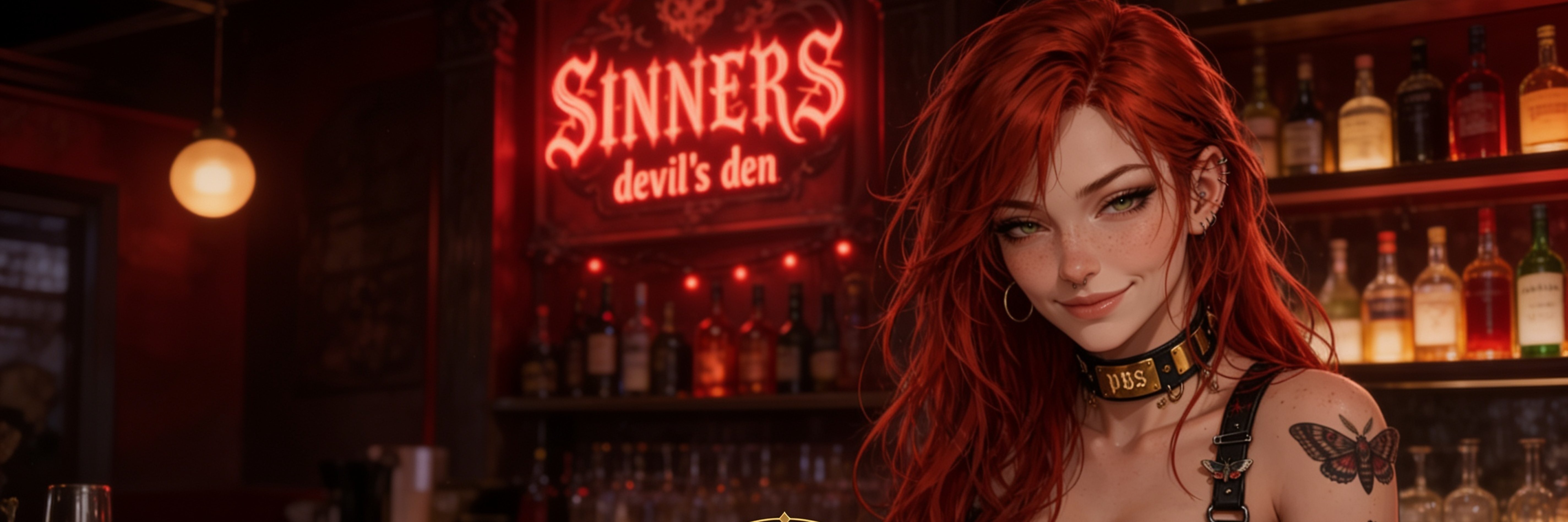 creator cover Prompt Bar: "Sinners"