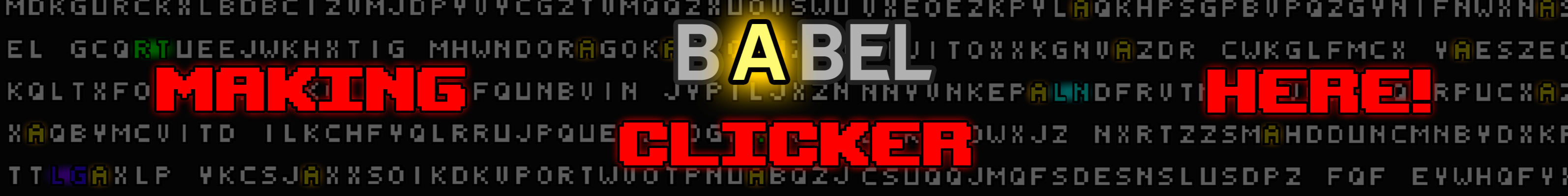 creator cover BABEL CLICKER MAN