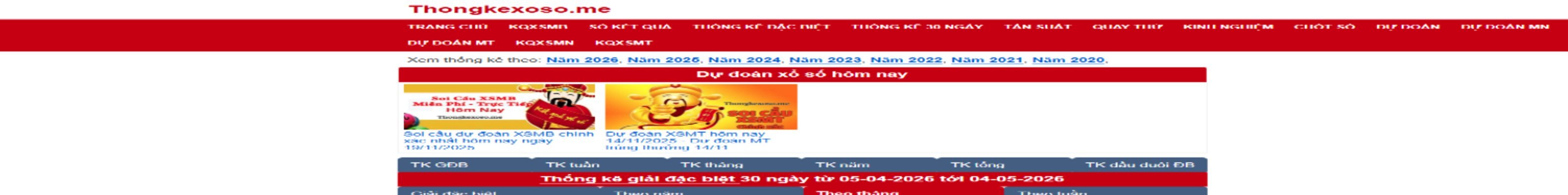 creator cover Thống Kê Xổ Số