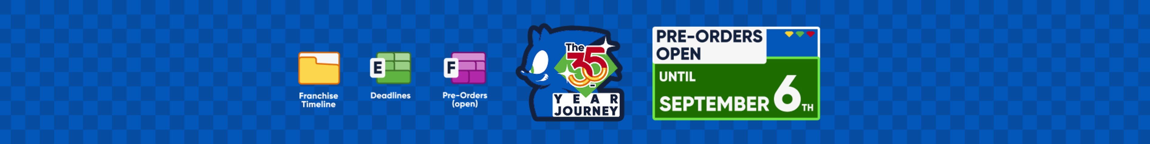 creator cover Sonic the Hedgehog ZINE: The 35-year Journey