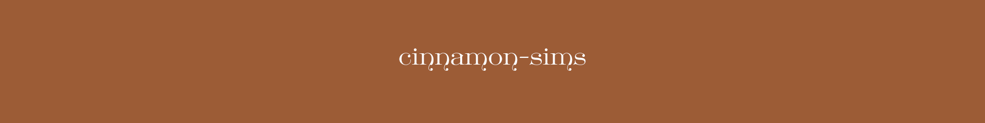 обложка автора cinnamon-sims
