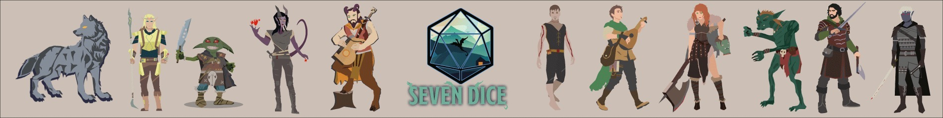 creator cover Seven dice 🎲