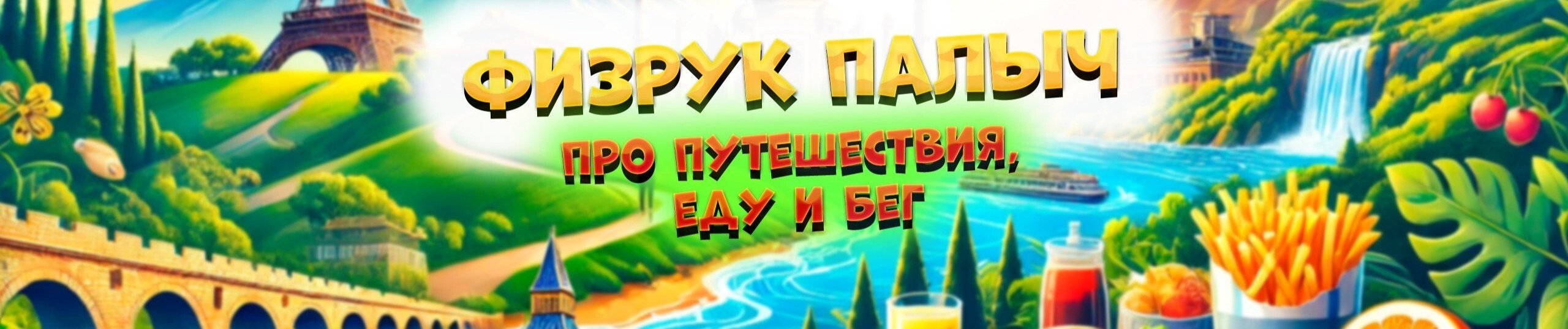 creator cover Физрук Палыч про Путешествия, Еду и Бег