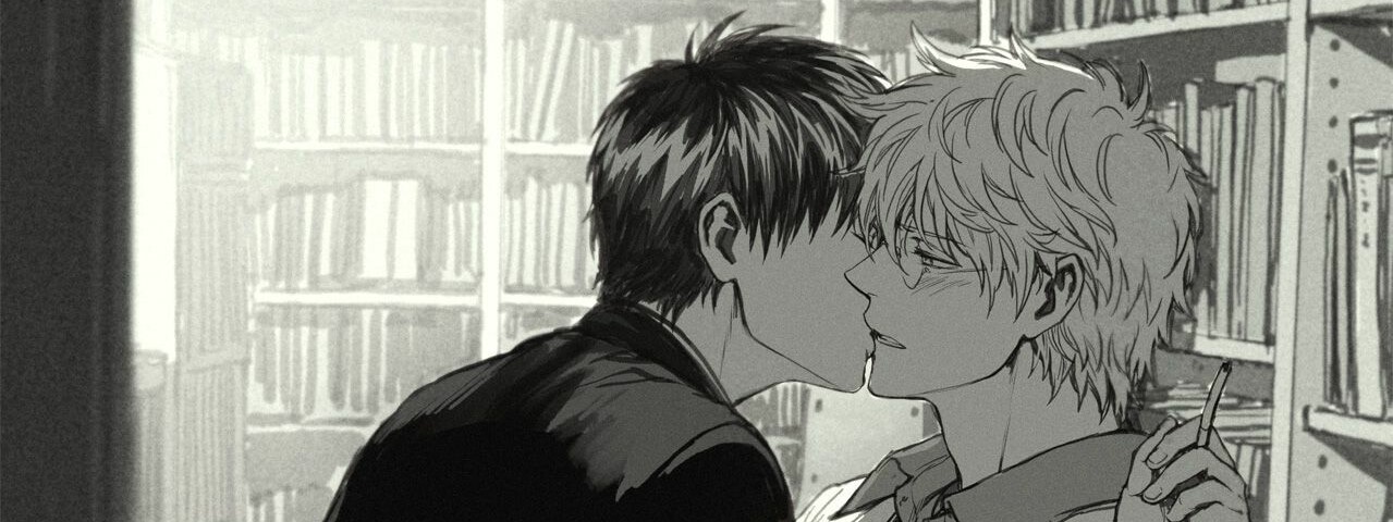 Яой с итером. Яой чб.