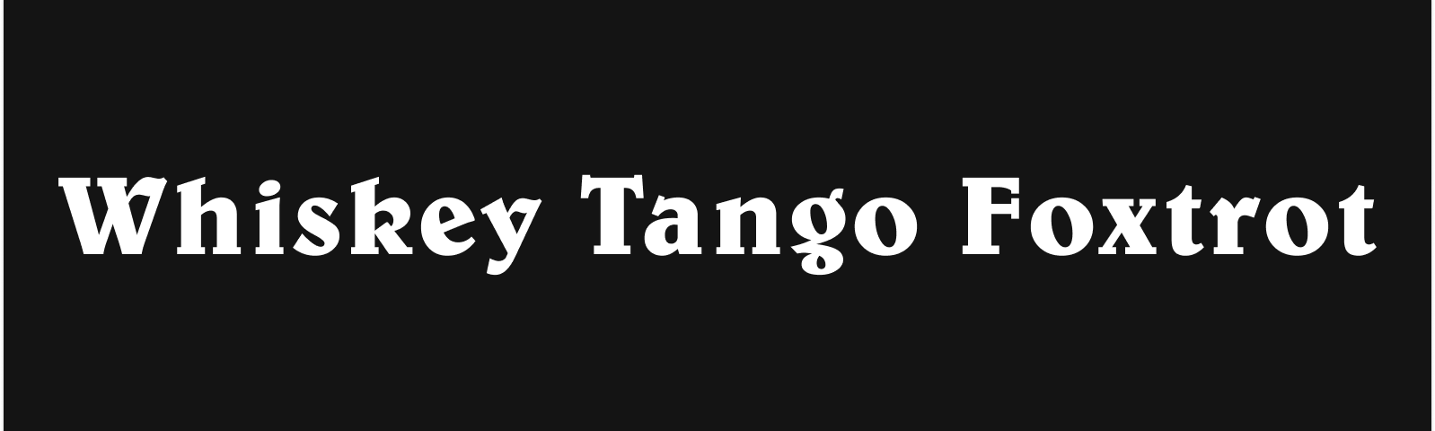 creator cover Whiskey Tango Foxtrot Gear