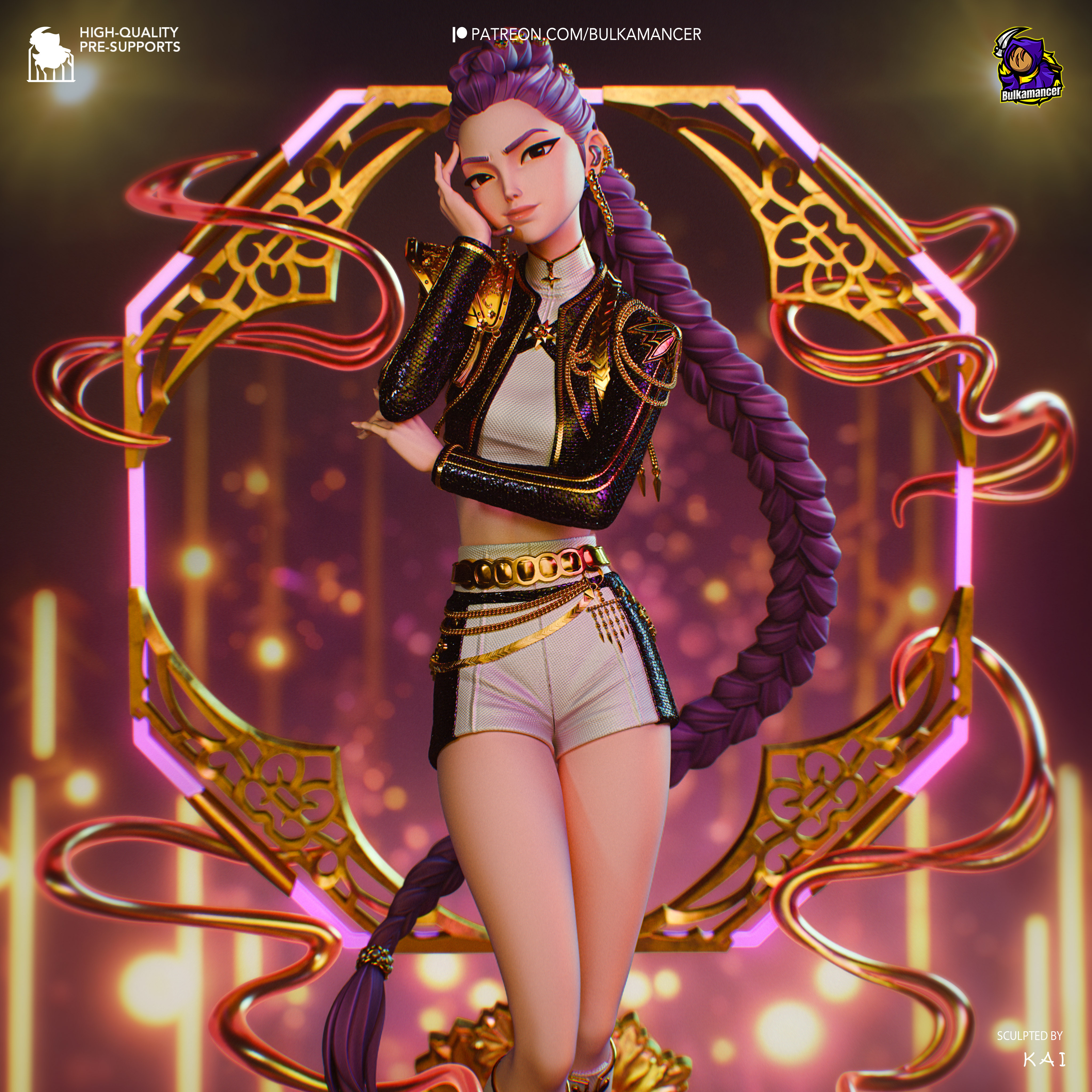 STL - Rumi (KPop Demon Hunters) - Bulkamancer Sculpts | Boosty