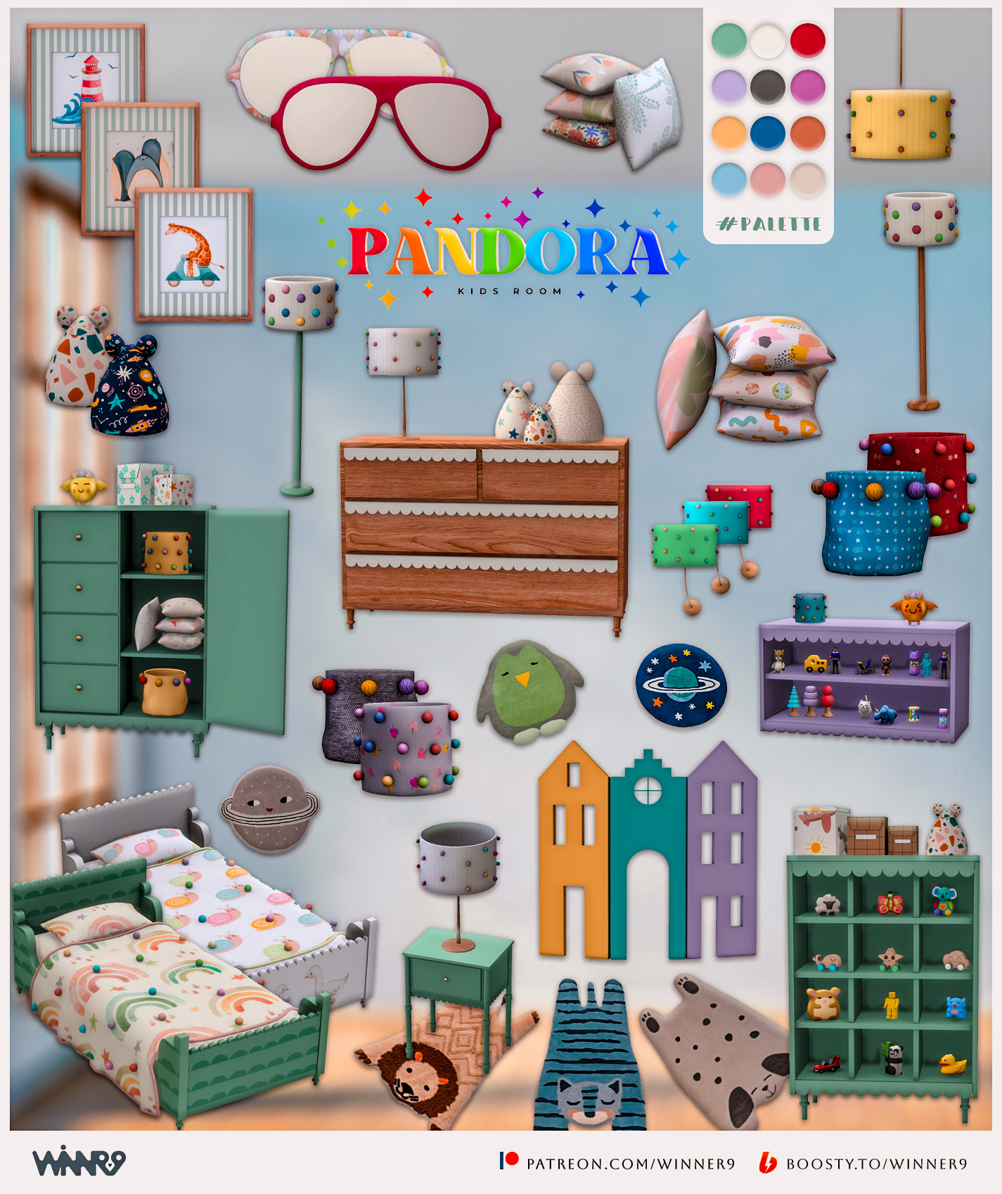 Pandora Kids room🌺 - Winner9 | Boosty