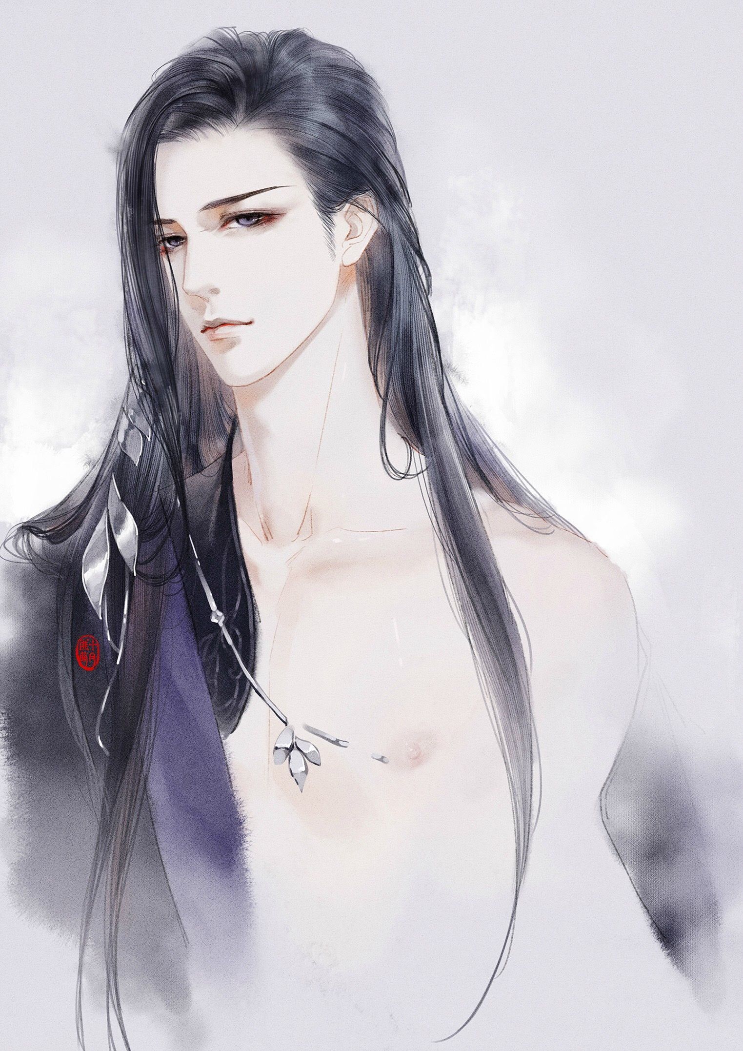 Heise jinyao. дарксайдерс смерть без маски. длинноволосый мужчина арт. аниме парни с длинными вол. длинноволосый персонаж.