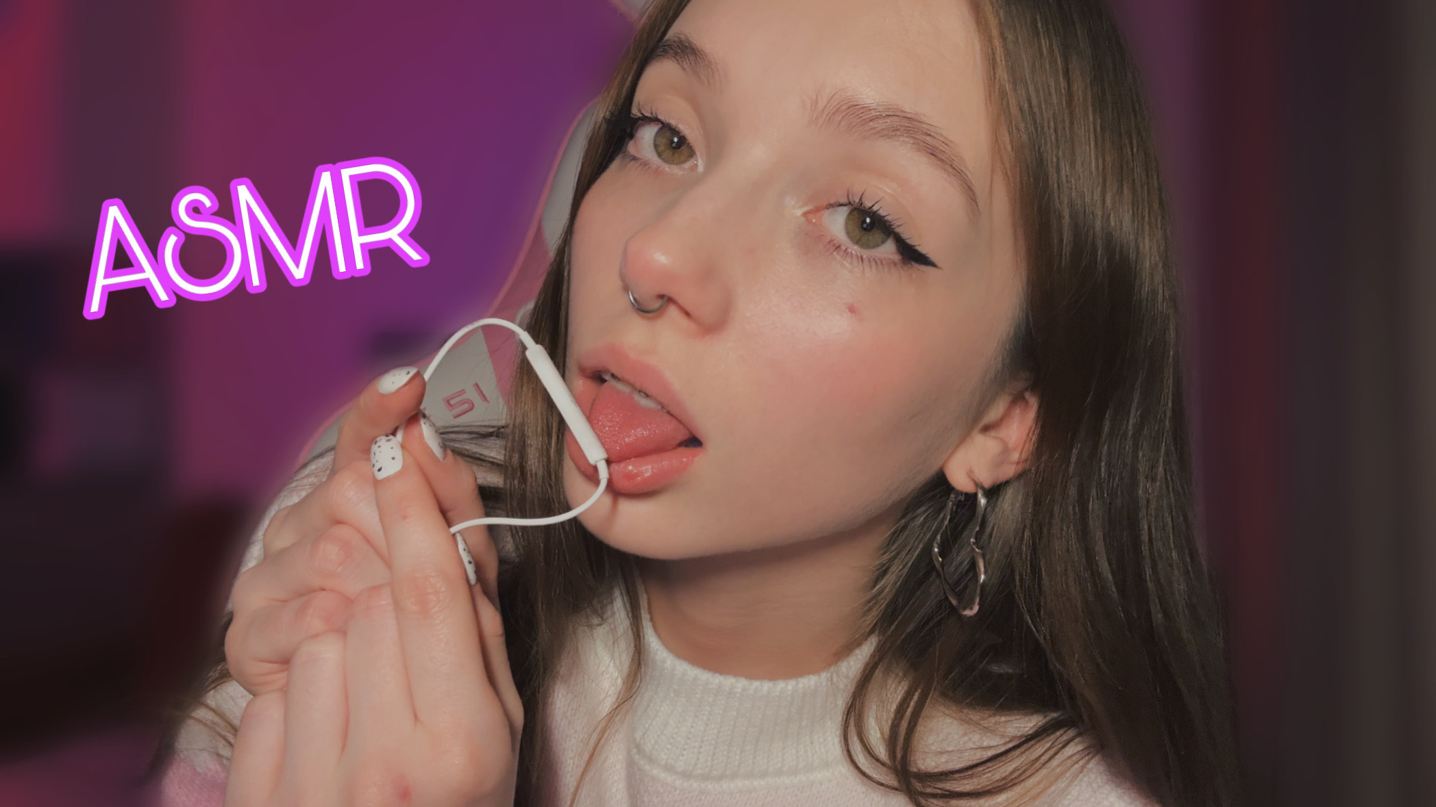 АСМР 💦 ЗВУКИ РТА 💞 ПОЦЕЛУИ 👅ЛИКИНГ МИКРОФОНА Asmr 💦 Mouth Sounds 💞 Kisses 👅 Microphone