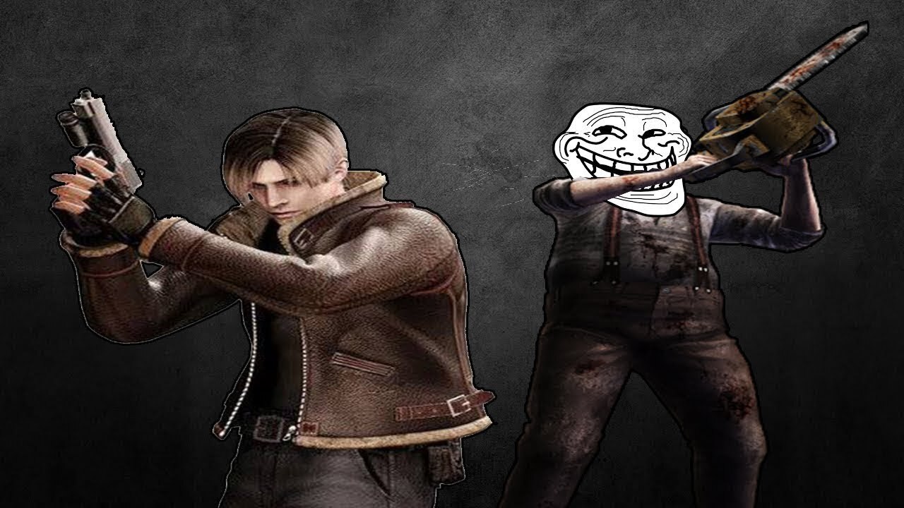 Взлома resident evil 4. Резидент эвил 4 2005. Резидент ивел 4 мемы.