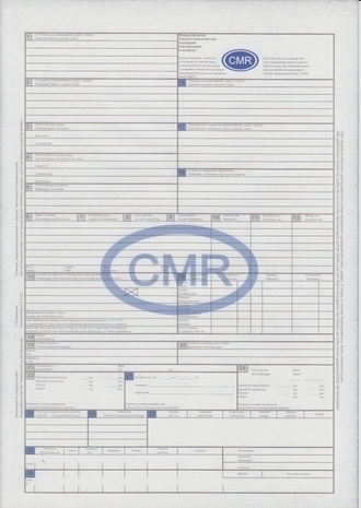 Накладная цмр образец