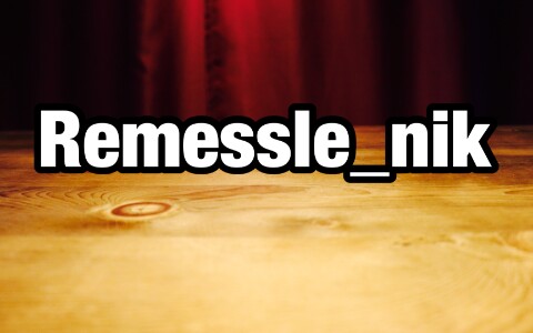 Reme$le_nik - exclusive content on Boosty