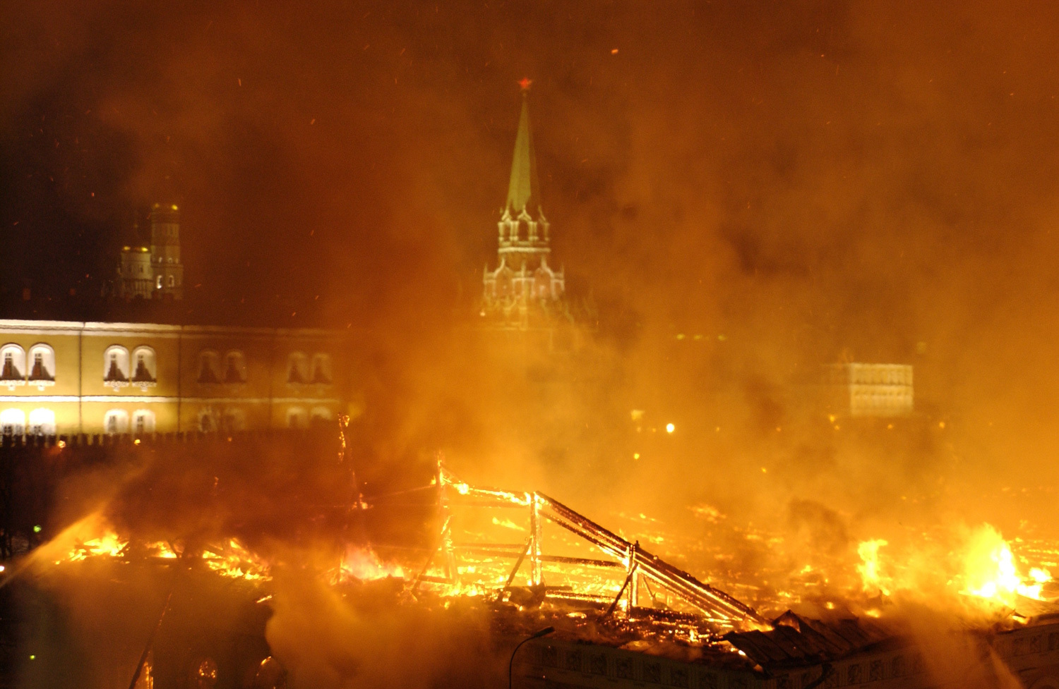 Сколько раз выгорала москва