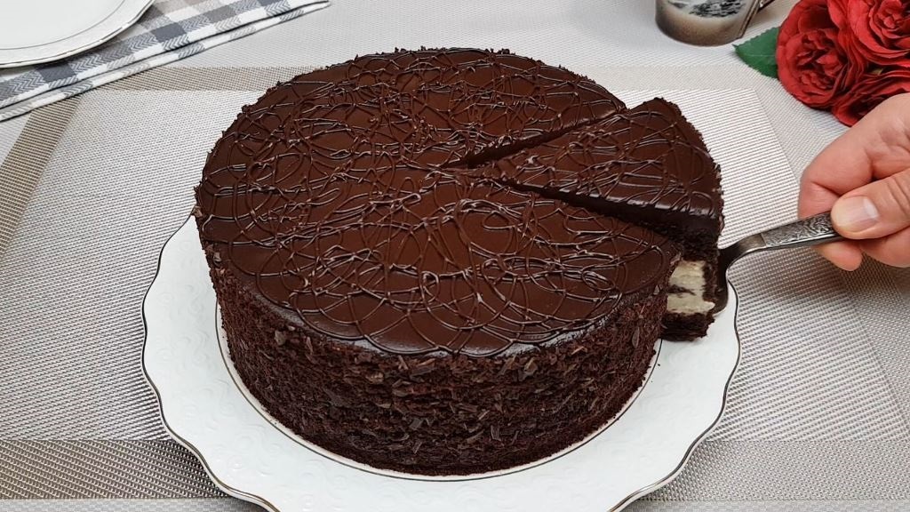 Торт Шоколадный мишка 🍫🍰 Вкуснейший торт с кремом Пломбир - Вкусно ...