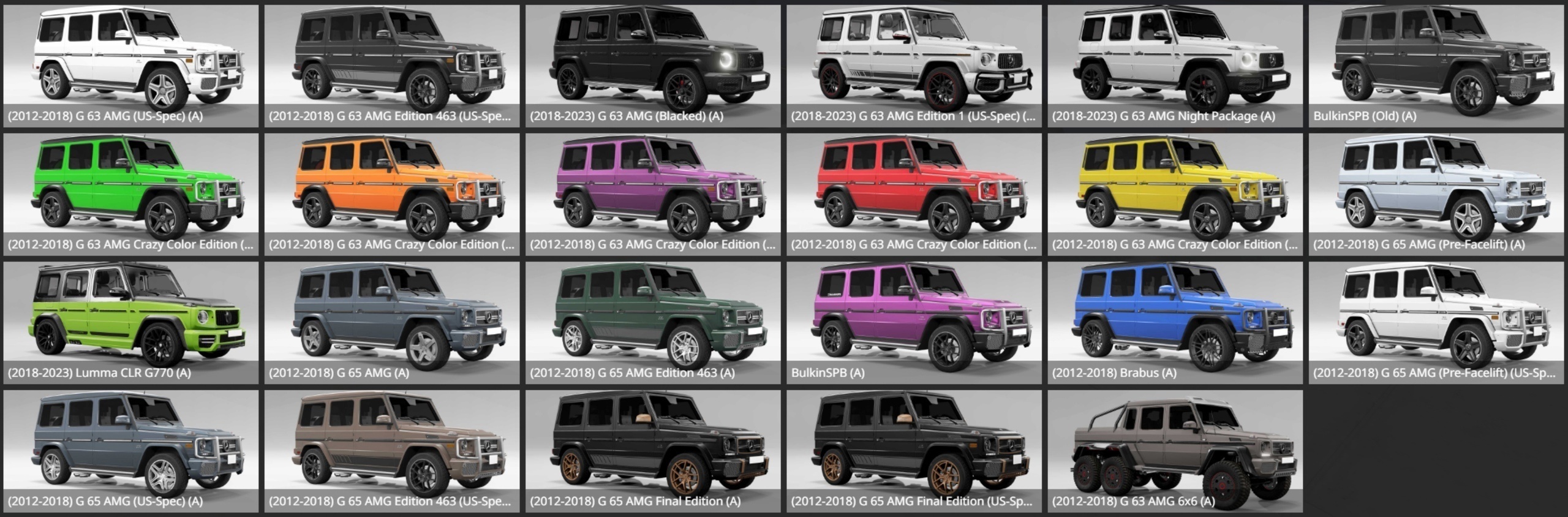 Mercedes-Benz G-Class [REVIEW] - Kenemation mods | Boosty