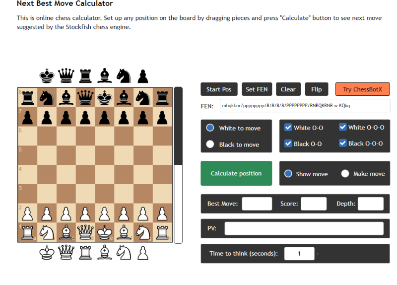 Chess Bot, ChessBotX 1.5.9