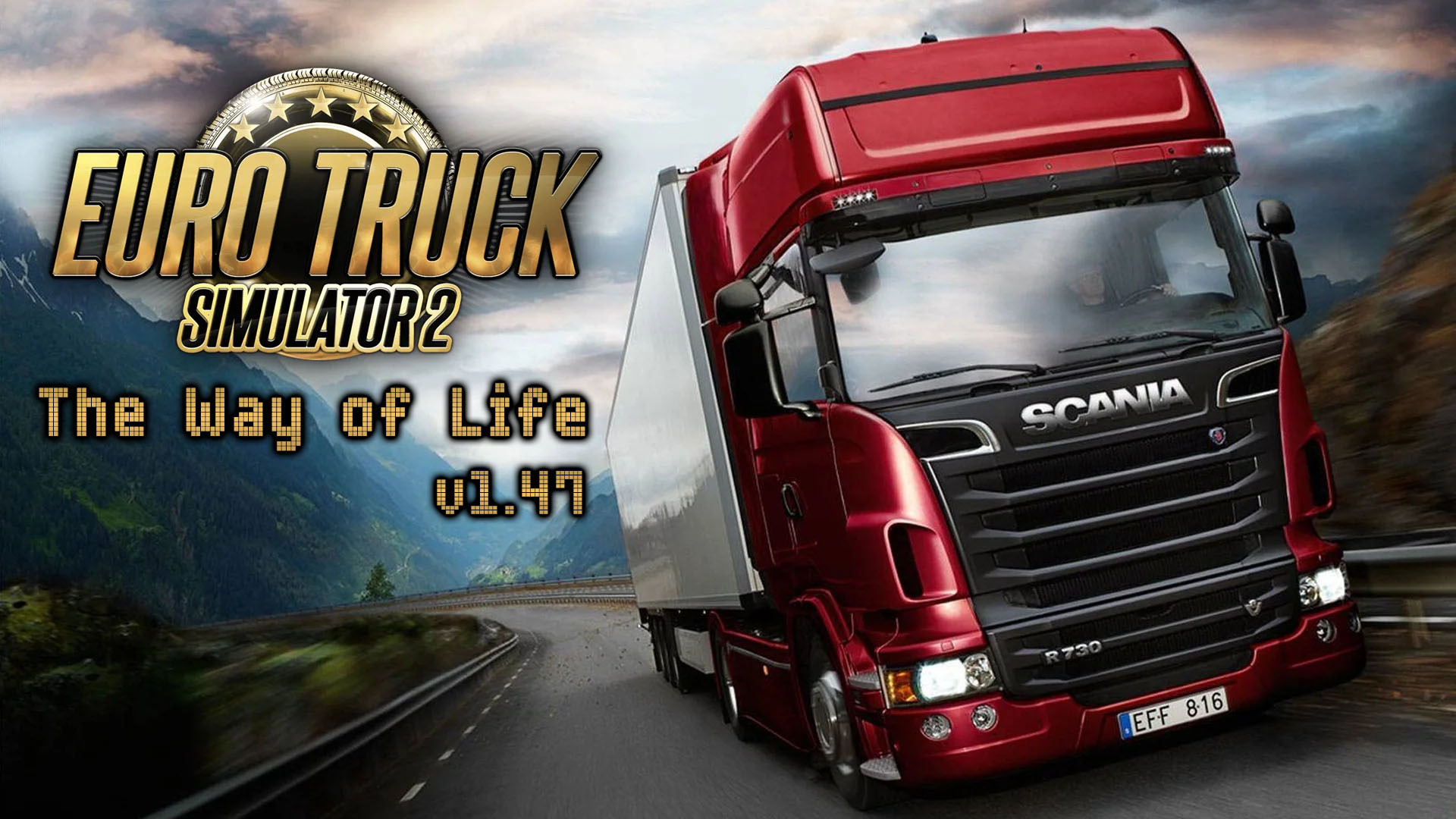 Релиз - Euro Truck Simulator 2 - v1.47 - The Way of Life - Lastrium Games |  Boosty