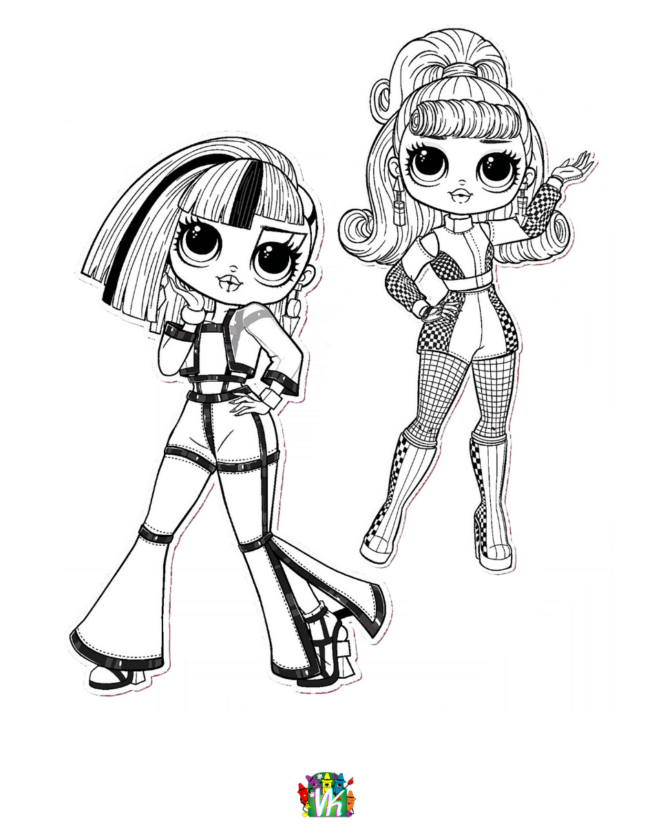 Coloriage Lol Surprise Petite Soeur Pétition : LOL Surprise Coloriages pour les enfants