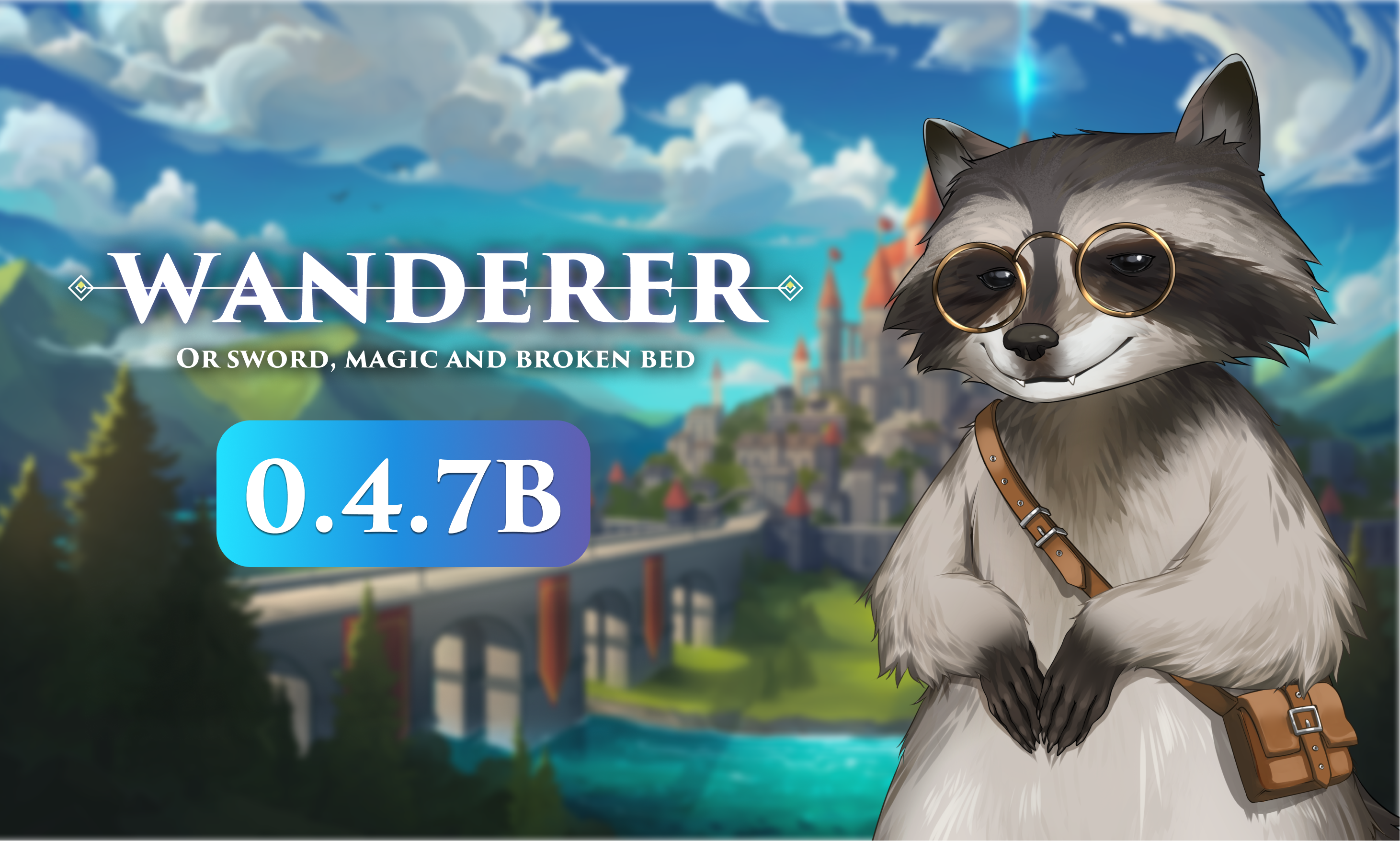 Wanderer [Tophouse Studio] (Cтранник). Wanderer broken. Wanderer: of Sword, Magic and broken Bed. Wanderer: broken Bed.