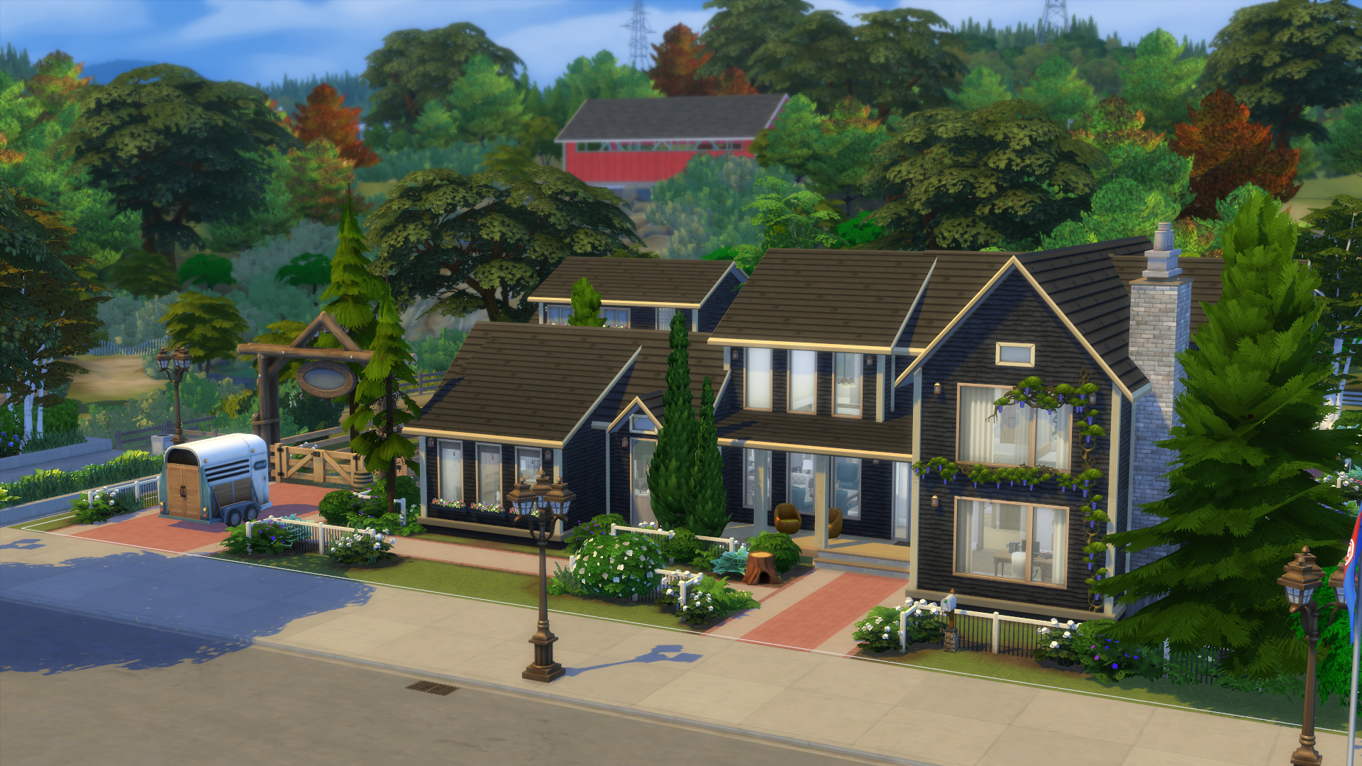  Cozy Family FarmSpeedBuildNO CC The Sims  4 - YouTube