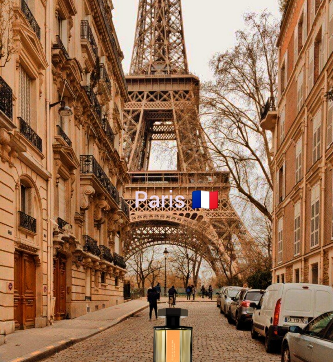 Эфелевская башня улица Париж