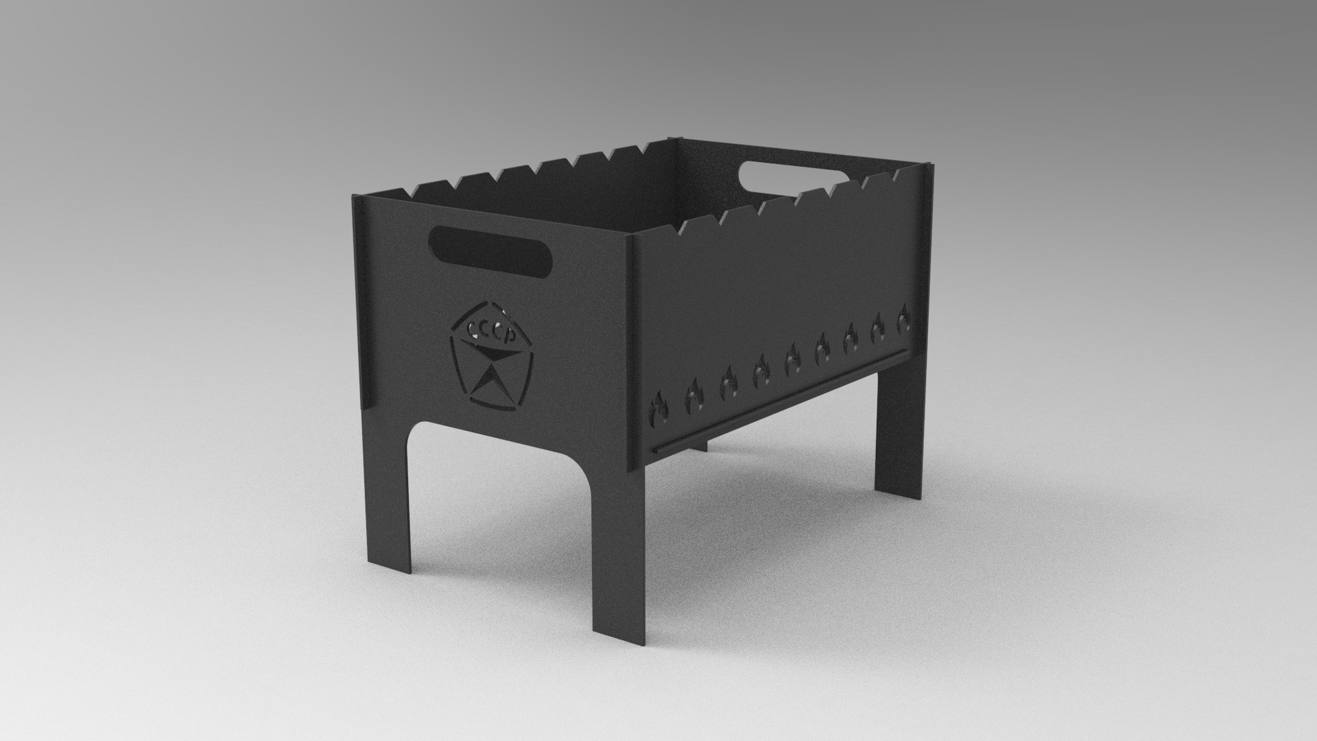 Пакет dxf файлов для разборного мангала - dxf | Boosty