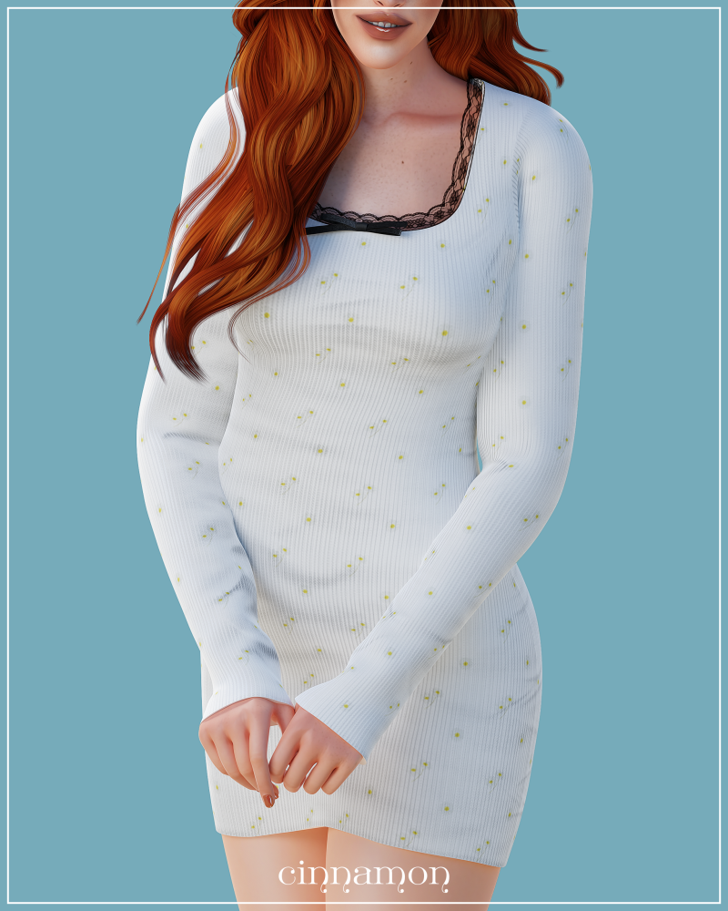 sims 4 long sleeve dress Sims 4 Turtleneck Dress CC (The Sims 4)