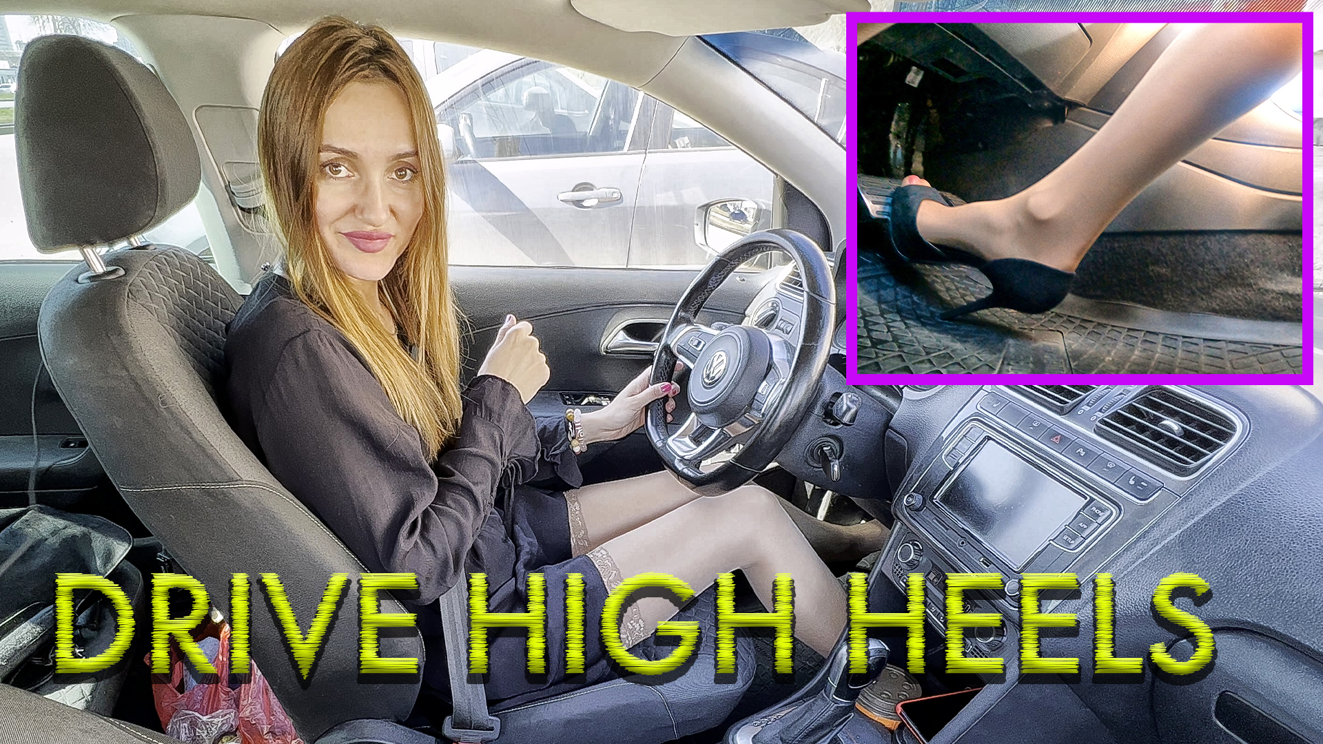 Vika Drive High Heels 4k Hdr Dolby Vision 22 Min Pedal Pumping