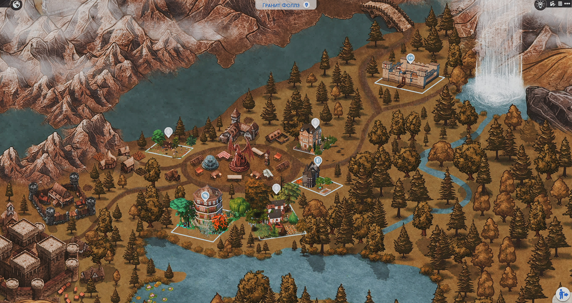 Fall map