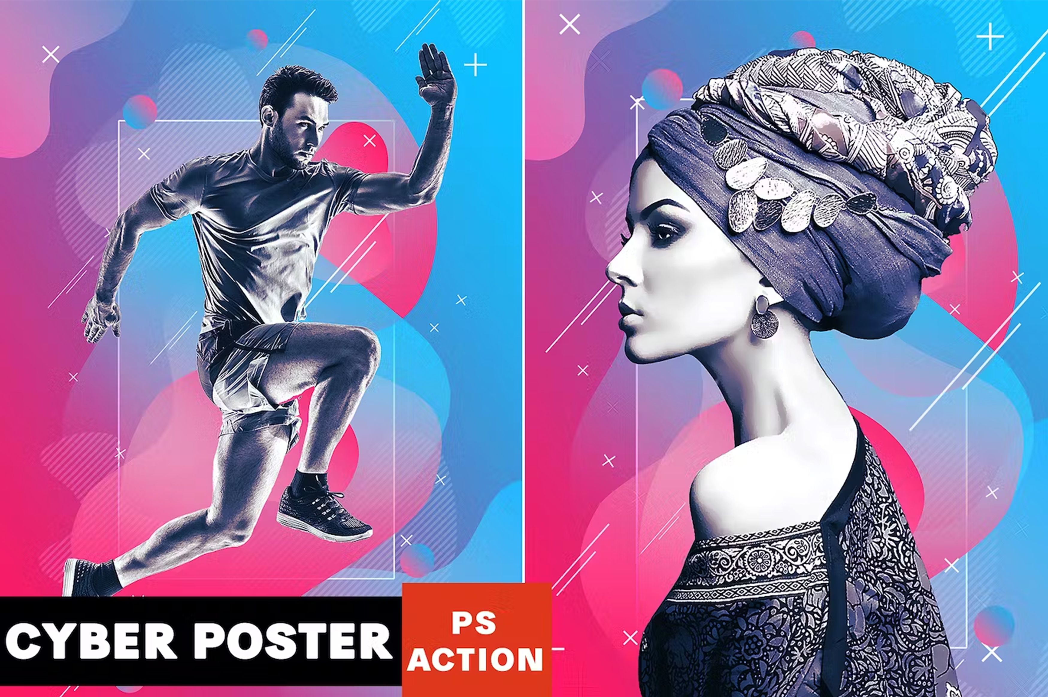 Action design. Стильные плакаты. Модные постеры. Плакат Photoshop. Фэшн плакат.