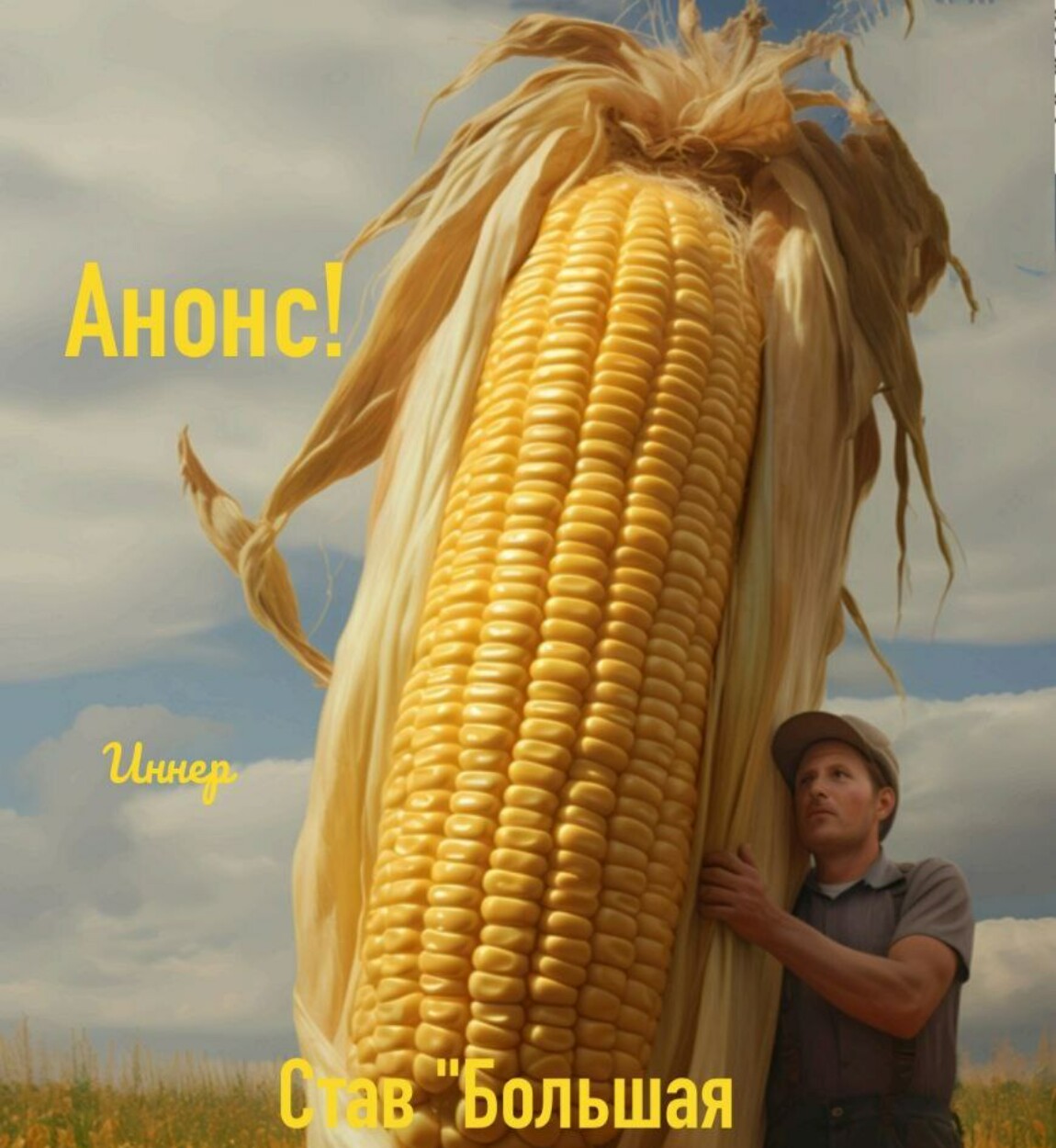 Большая кукурузина. Большая Кукурузина фото. У Ивана Кузина большая Кукурузина. Большая Кукурузина у Ивана.
