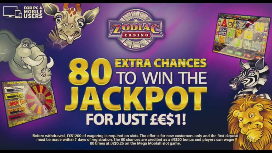 On-line casino No deposit zodiac 80 chances Incentives Currently available June