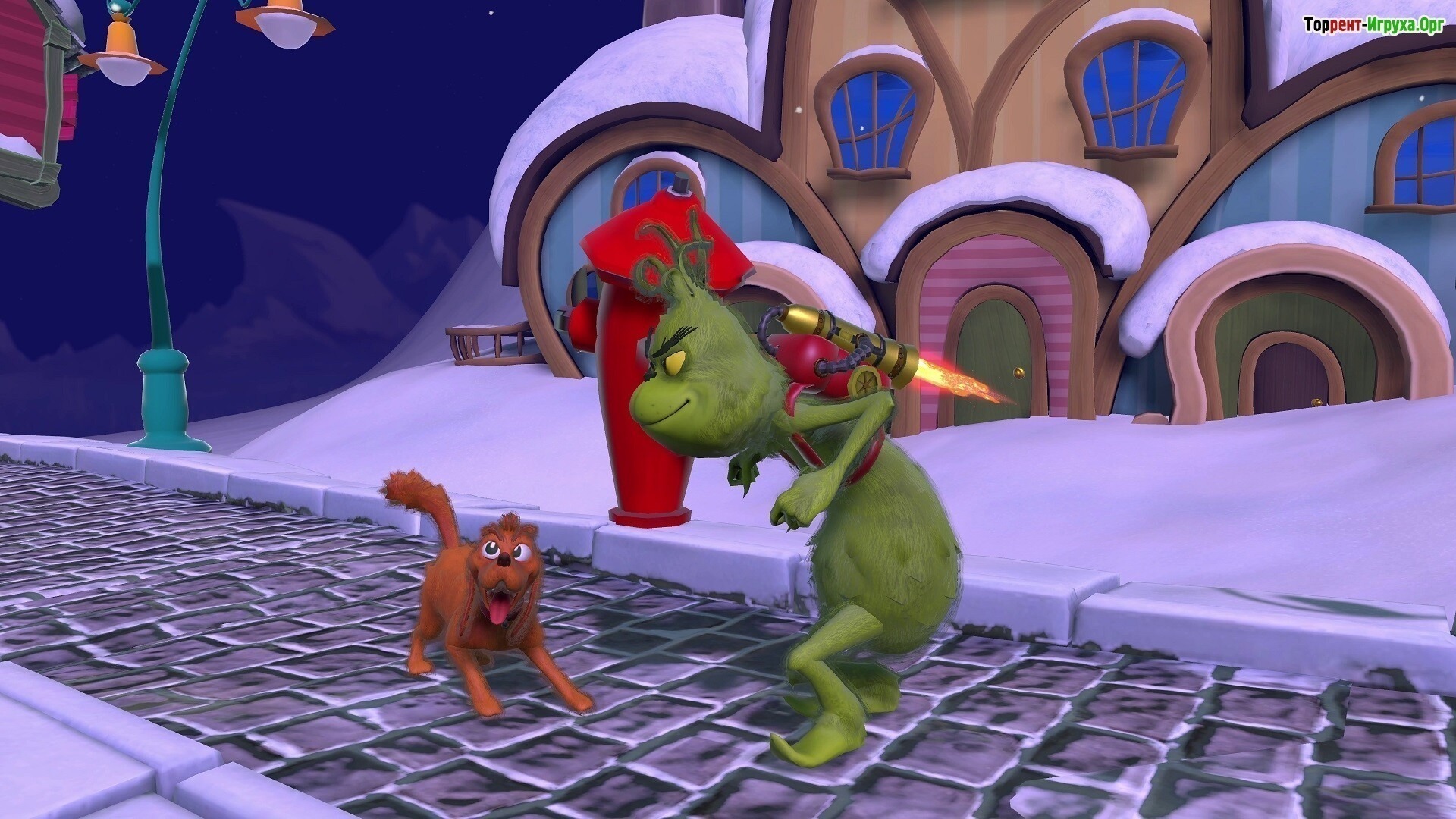 The Grinch: Christmas Adventures[1.0.10] на русском классный рождественский  платформер, можно играть вдвоём за Гринча и Пса! ВСЕХ ПОЗДРАВЛЯЮ С НОВЫМ  ГОДОМ! - masterkosta | Boosty