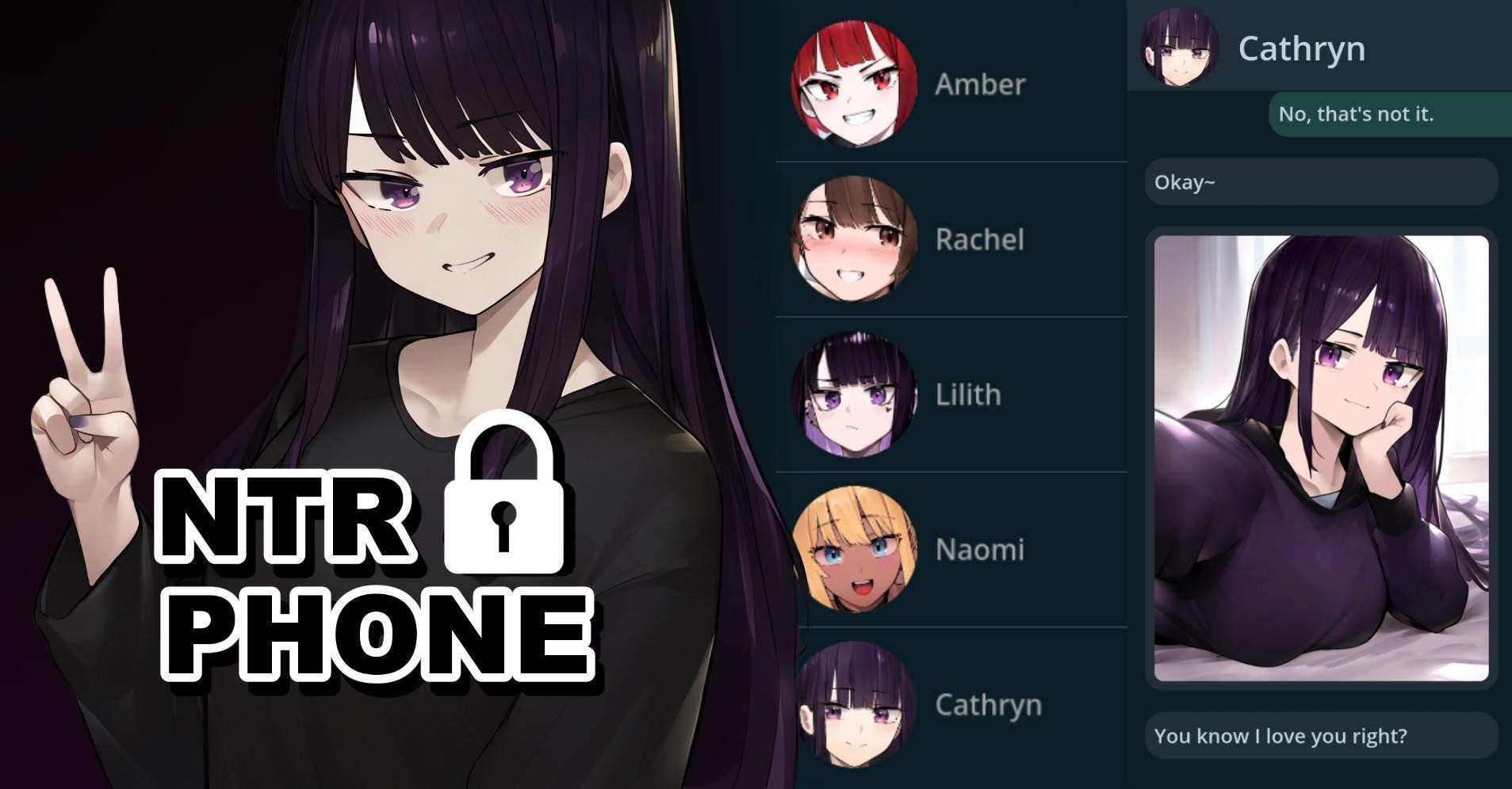 NTR Phone. [PC/MAC/Android] [Внимание! Игра про различные виды измен