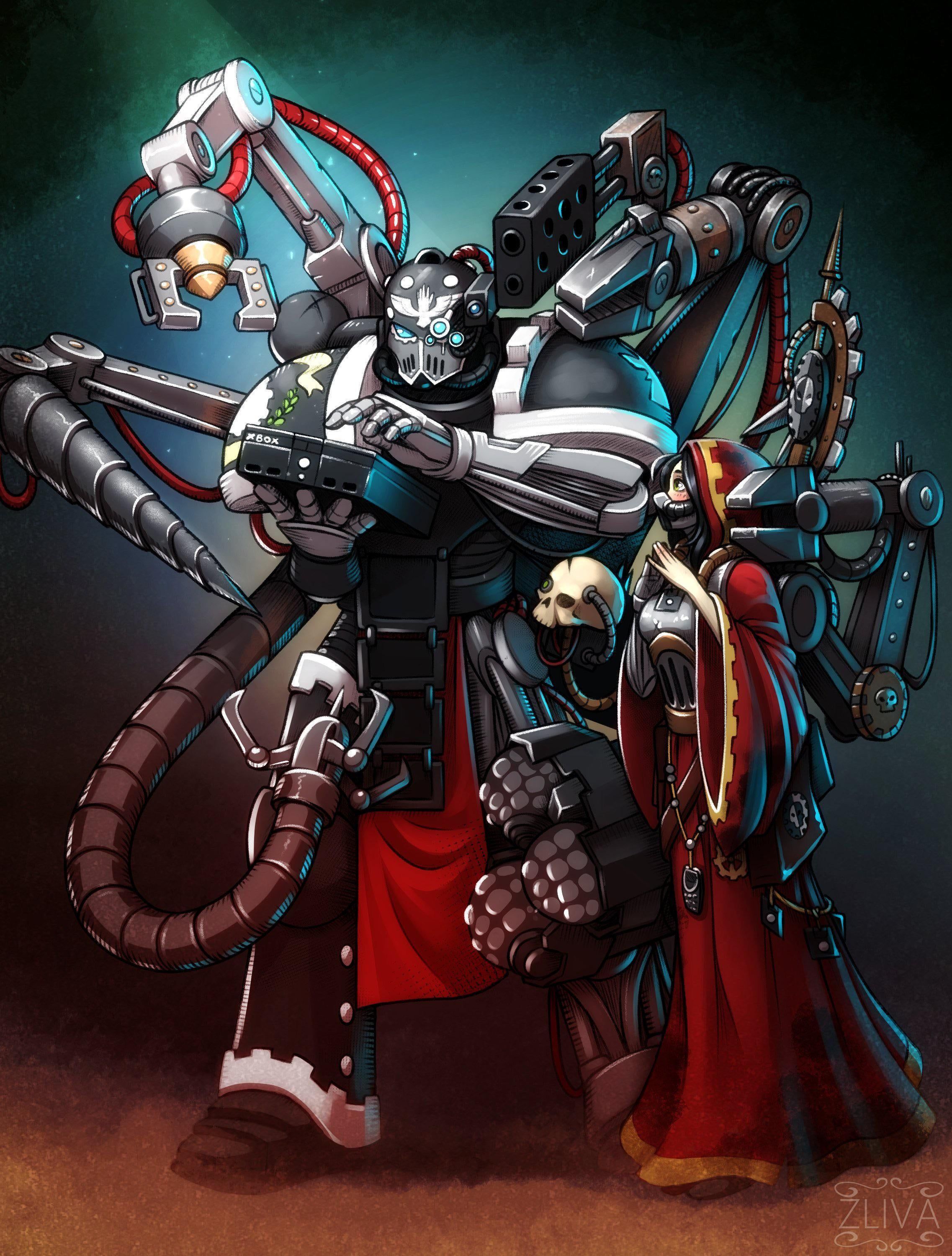 Warhammer mechanicus. Технодесантник Warhammer 40000. Астартес Механикус. Космодесант Механикус. Wh40k Адептус Механикус.