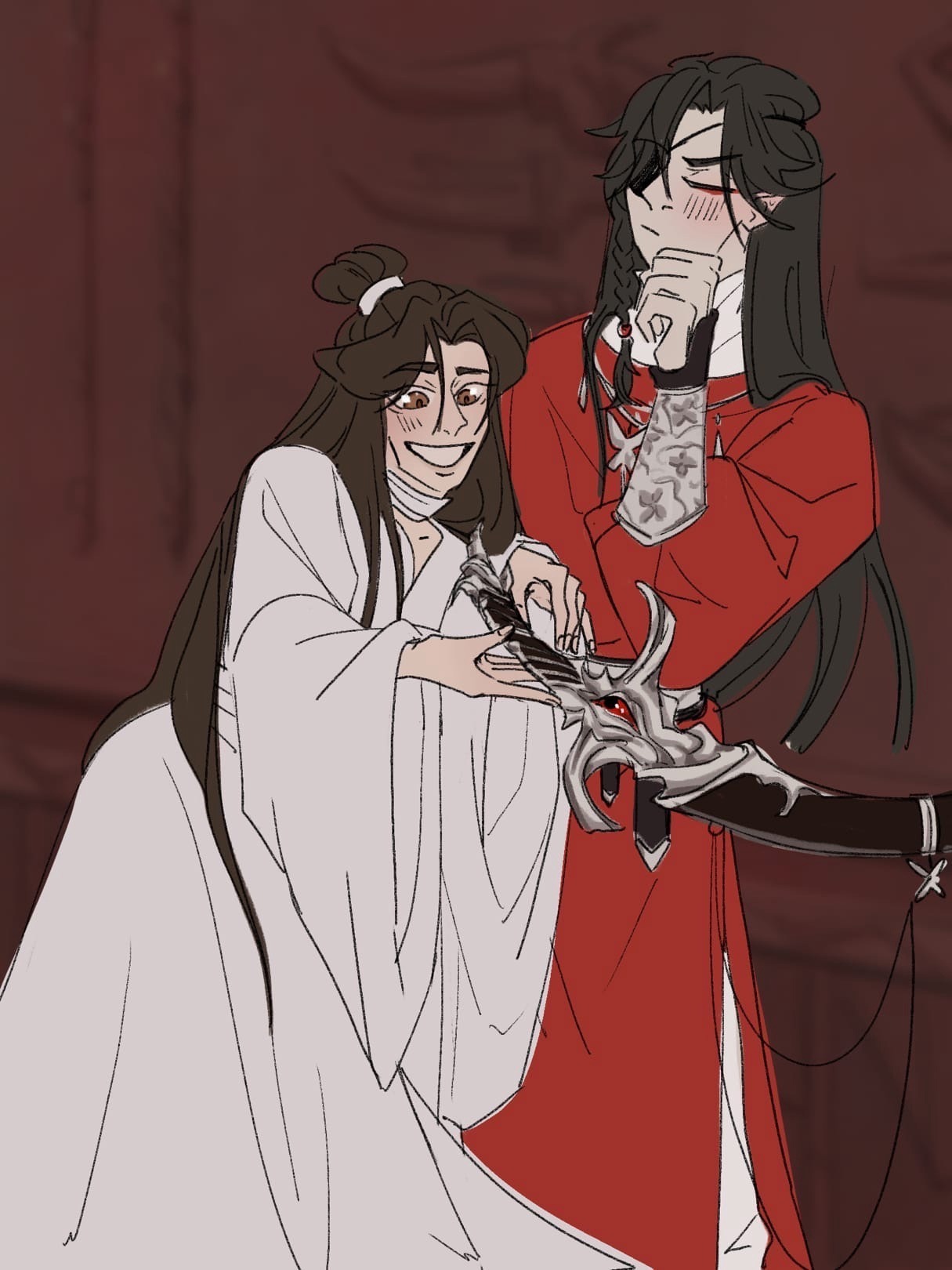 First meeting of Emin and Xie Lian - Mark Braun | Boosty