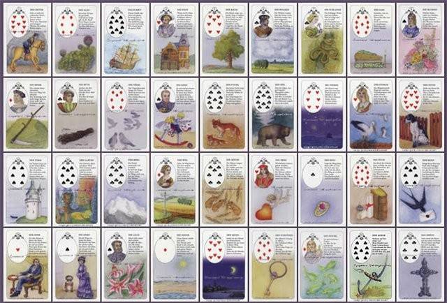 Купить Оракул Ленорман Карты для гадания госпожи Ленорман в интернет-магазине Ро