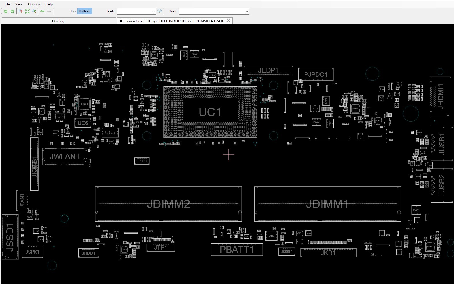 Dell Alienware Aurora R6 Pegatron IPKBL-SC BoardView.CAD - MotherBoards PC - Dev