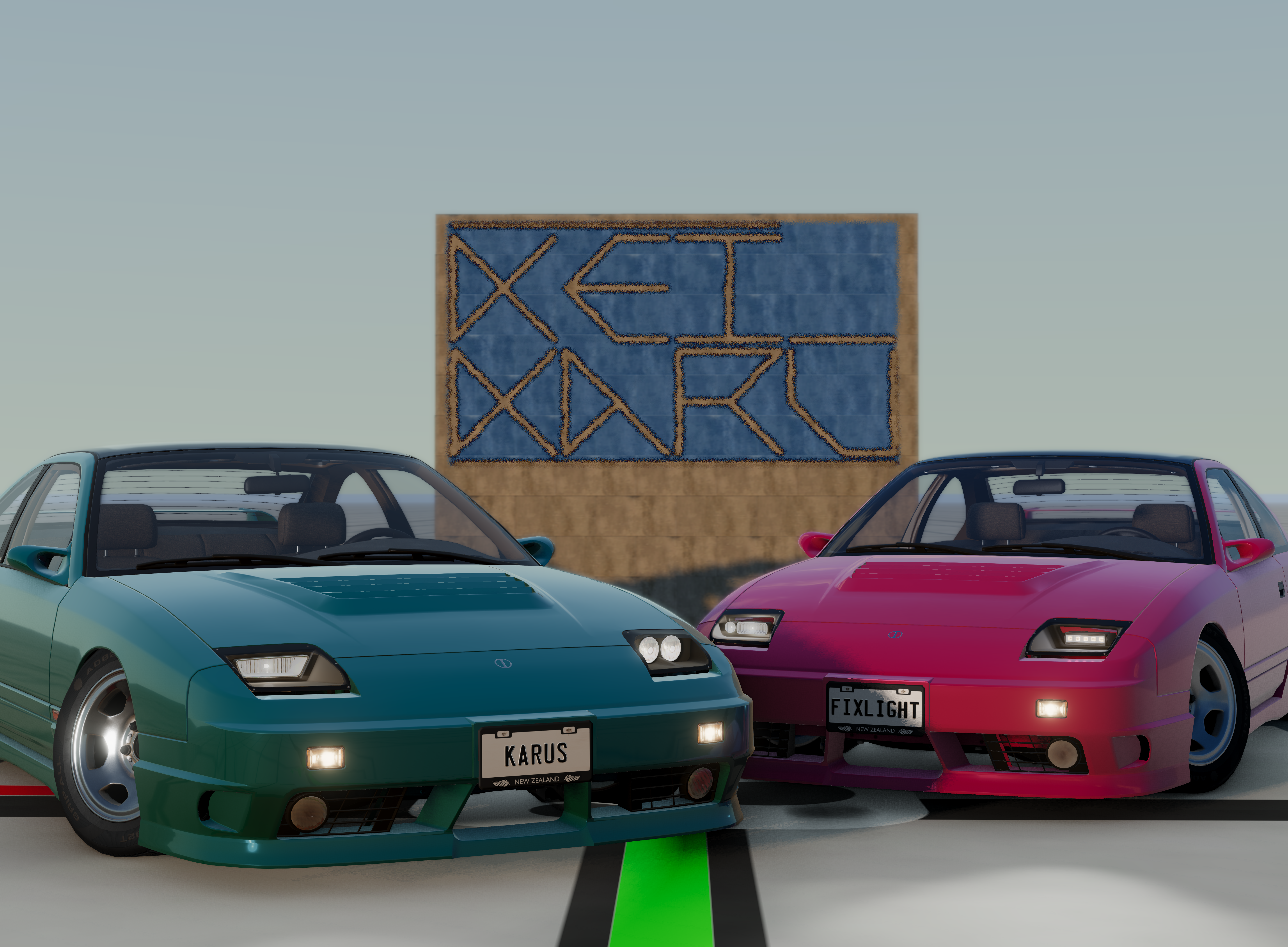 Ibishu BX-Series Pop-Up Fixed Headlights (0.5) - karu's lounge