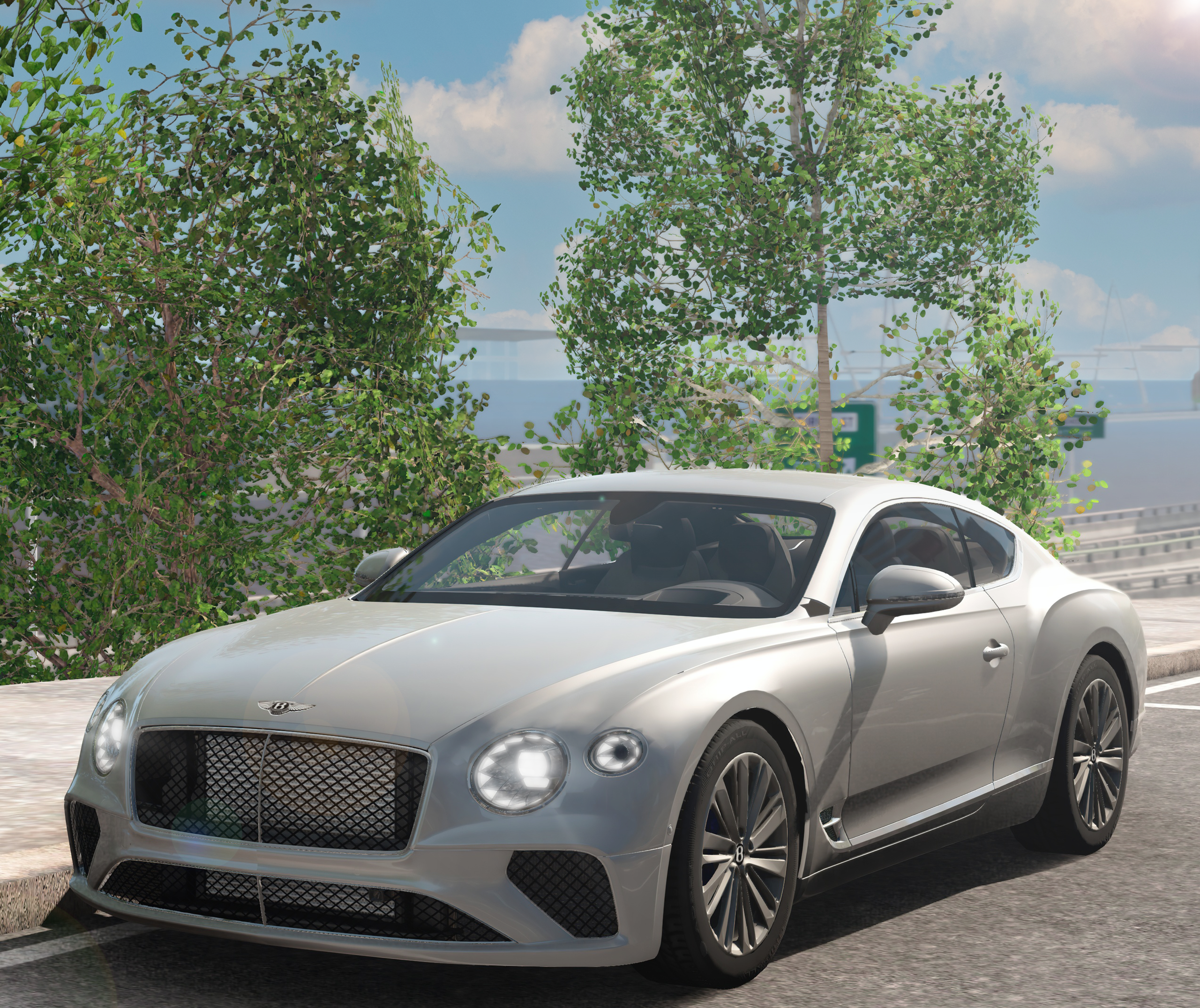 Бентли 26 года. Bentley Continental от первого лица. Kenemation Mods.