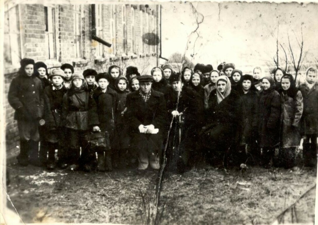 Андриановская школа Мучкапского р-на, 1951 г.