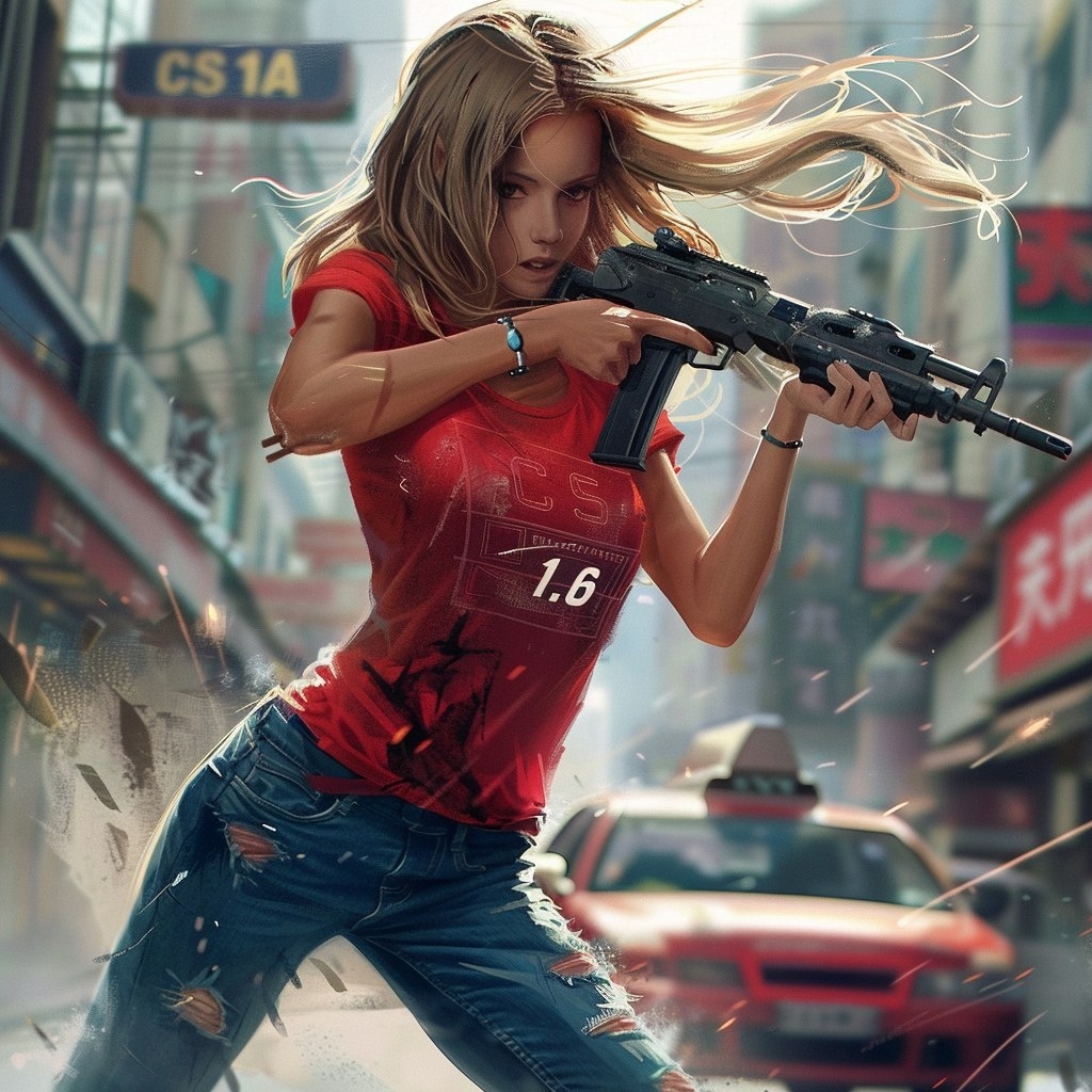 Девушки в Counter Strike 1.6