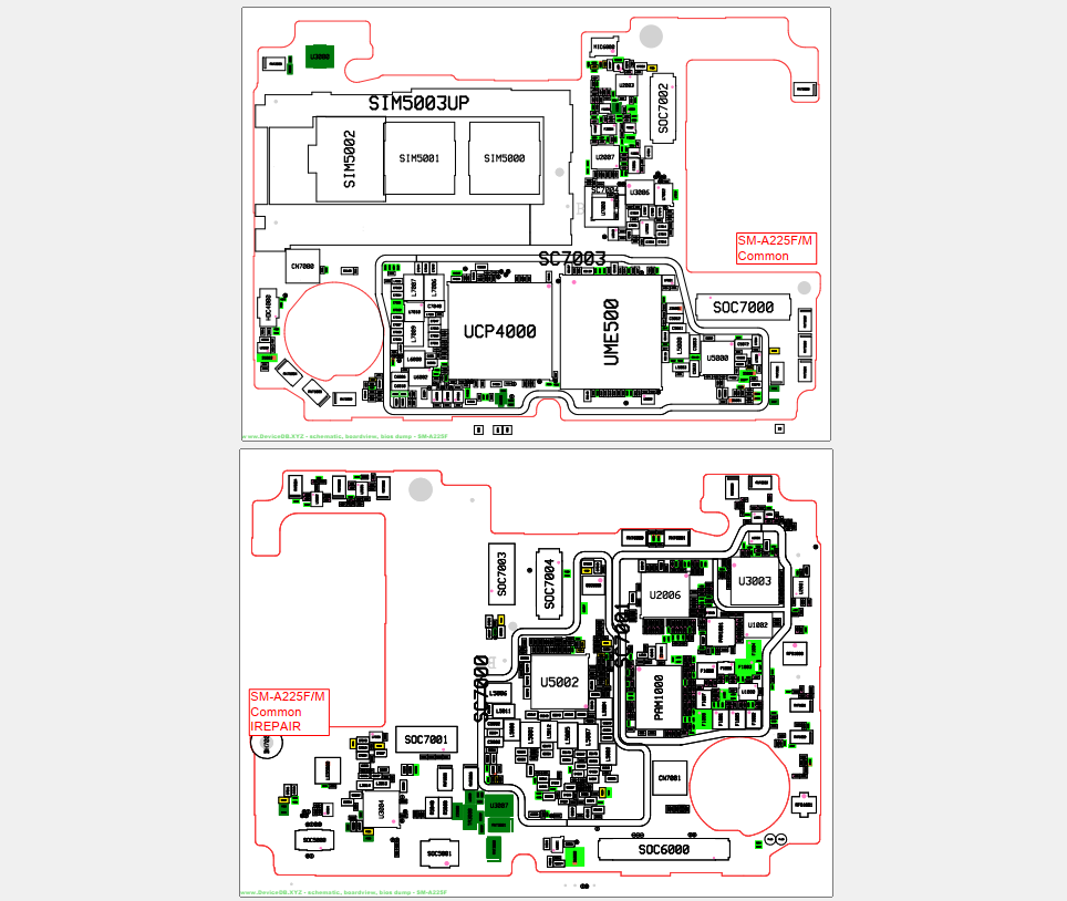 Samsung Galaxy A22 SM-A225F Schematic And BoardView.PDF - DeviceDB.XYZ ...